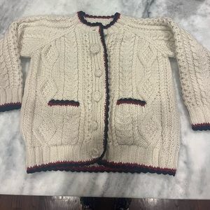 Doen Tamara hand knit sweater cardigan - women’s small or kids 10